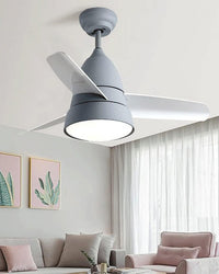 WOMO 3-Blatt-Deckenventilator mit konischer Form und Lampe - WM5099
