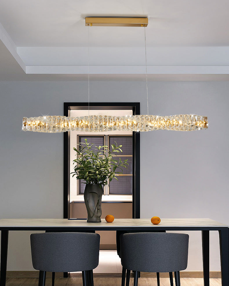 WOMO Linear Crystal Chandelier-WM2193
