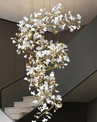 WOMO Ginkgo Spiral Chandelier-WM2423