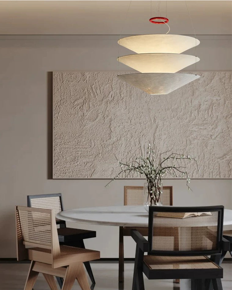 WOMO Couches Conique en papier de riz Suspension-WM2775