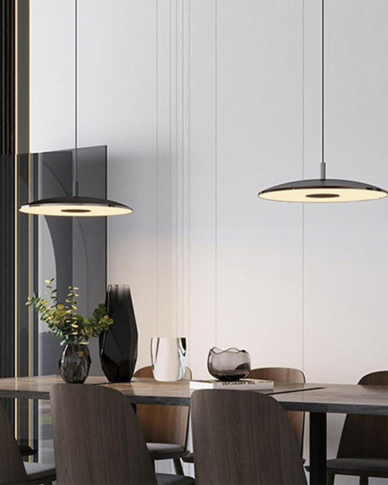 WOMO Fliegende Untertasse Chrom-Pendelleuchte-WM2727