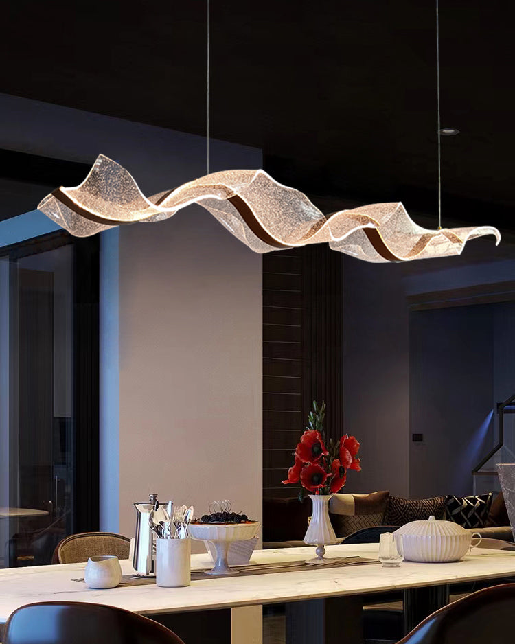 WOMO Länglicher LED Esszimmer Kronleuchter Modern-WM2596