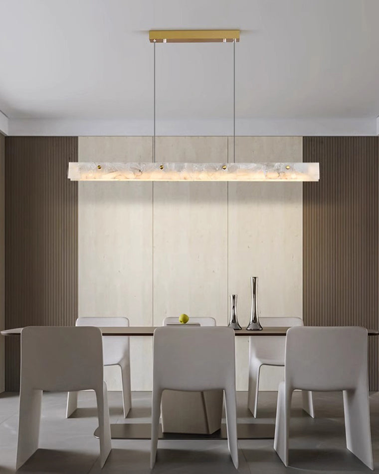 WOMO Linear Alabaster Chandelier-WM2833