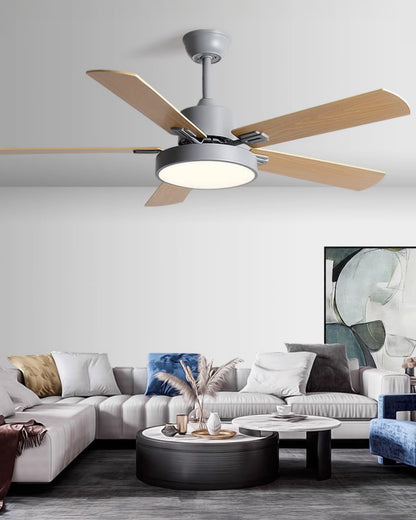 WOMO 5 Blade Ceiling Fan Lamp - WM5177