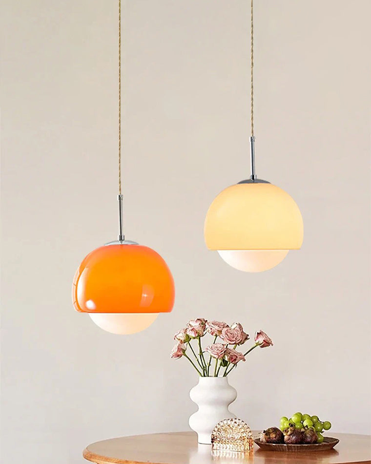 WOMO Globus Glas Hängelampe-WM2658