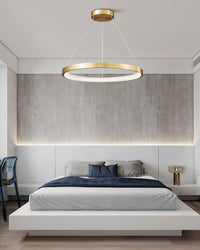 WOMO LED Chandelier Ring in Brass - WM2357