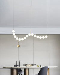 Lustre perlé WOMO pour salle à manger - WM2102a