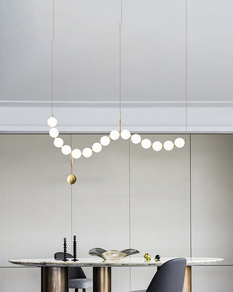 Lustre perlé WOMO pour salle à manger - WM2102a