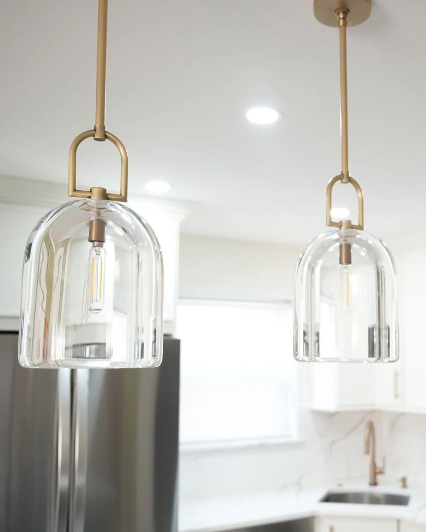 WOMO Moderne Glas Pendelleuchte - WM2898