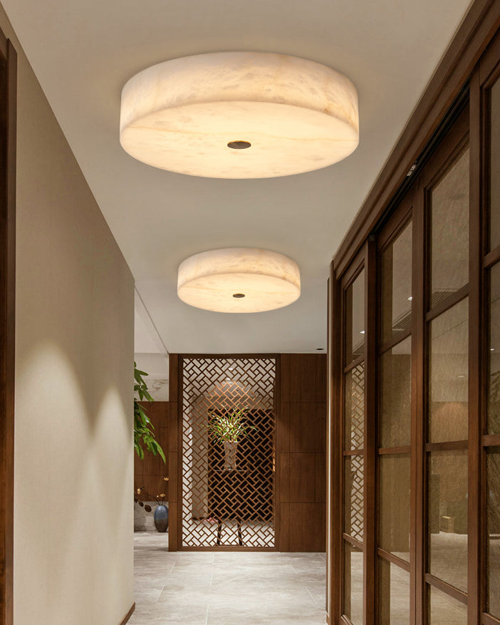 WOMO Plafonnier moderne rond en albâtre-WM1118