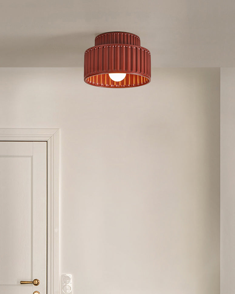 WOMO Japandi Drum Ceiling Light - WM1148