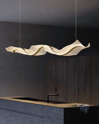 WOMO Lustre de salle à manger LED allongé moderne-WM2596