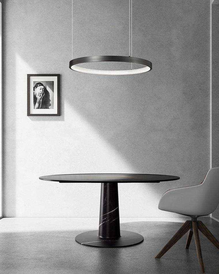 WOMO LED Kronleuchter Ring aus Messing-WM2357