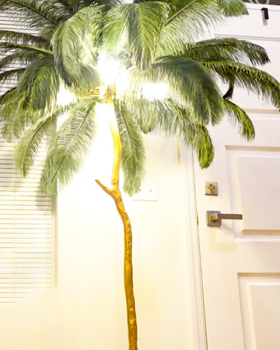 WOMO Fan Palm Floor Lamp -WM7000