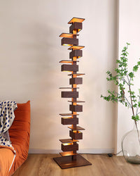 WOMO Column Nut Tree Floor Lamp-WM7110