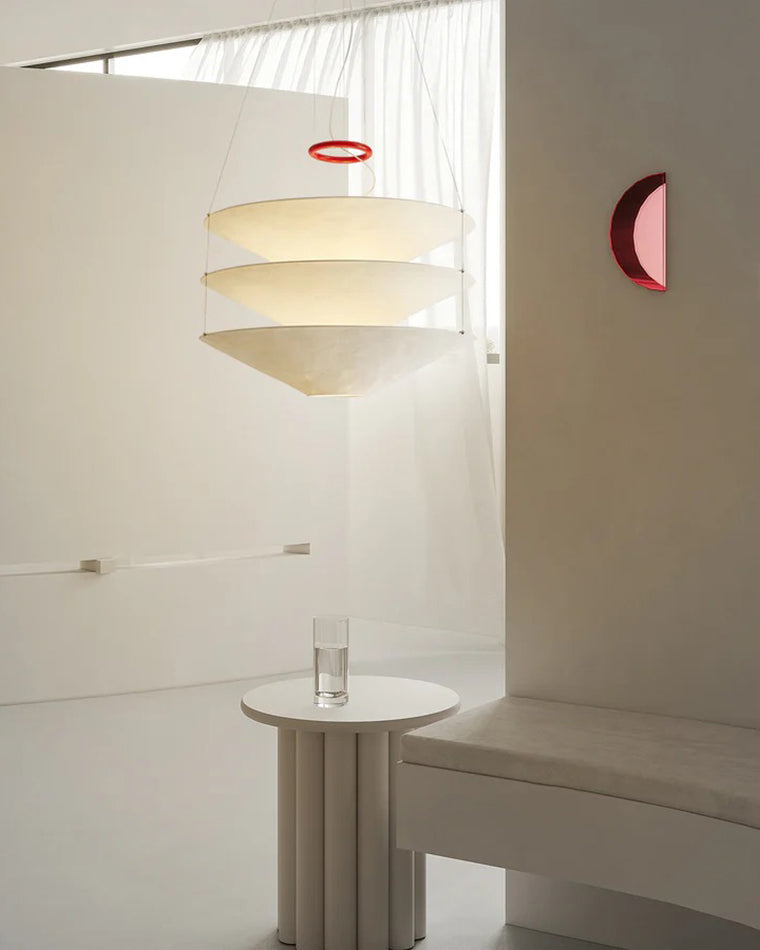 WOMO Couches Conique en papier de riz Suspension-WM2775