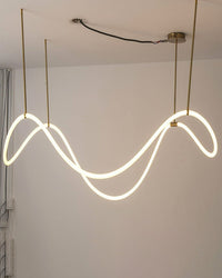 WOMO Rope LED Round Chandelier – WM2781