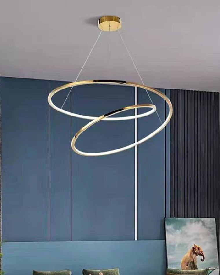 WOMO Swirl LED Chandelier - WM2461