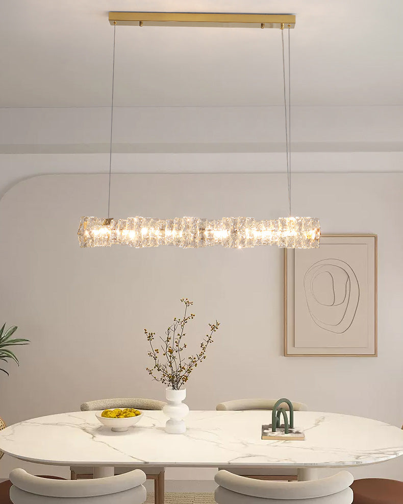 WOMO Linear Crystal Chandelier-WM2193