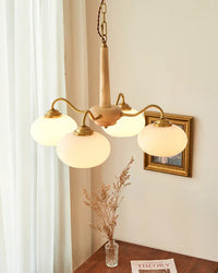 RV Bedroom Chandelier Vintage Glass-WM2303