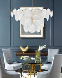 WOMO Lustre moderne en verre WM2477