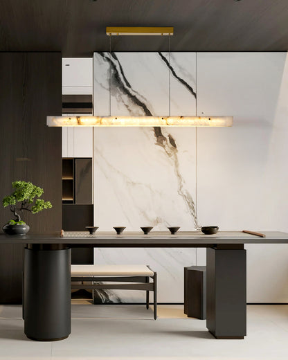 WOMO Linear Alabaster Chandelier-WM2833