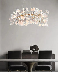 WOMO Design Chandelier White Gold Porcelain-WM2416