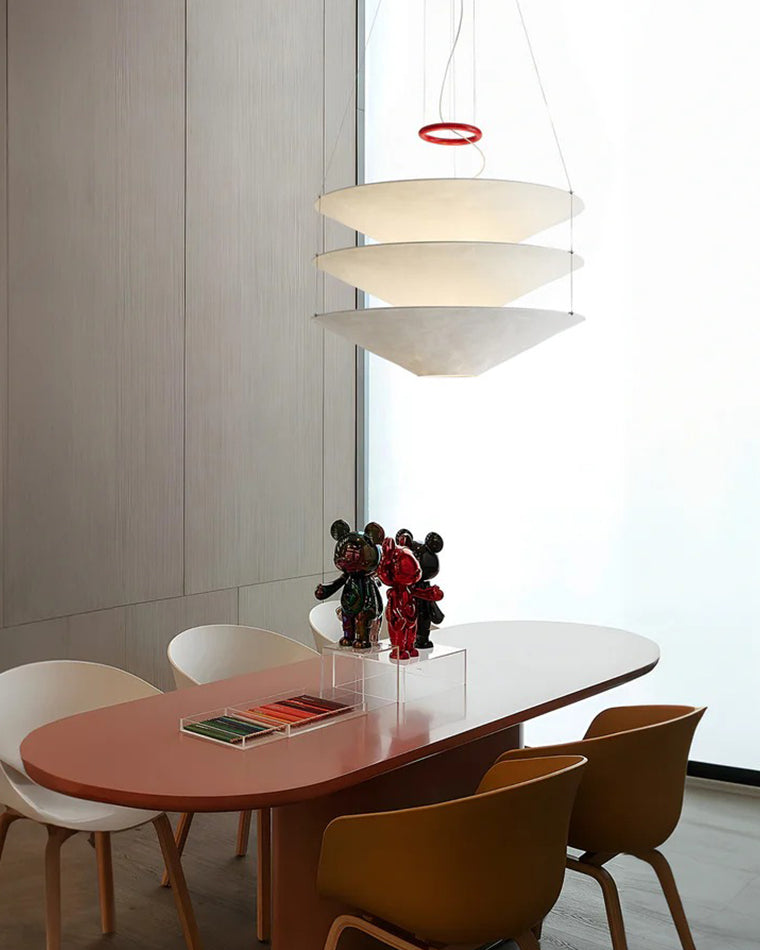 WOMO Couches Conique en papier de riz Suspension-WM2775