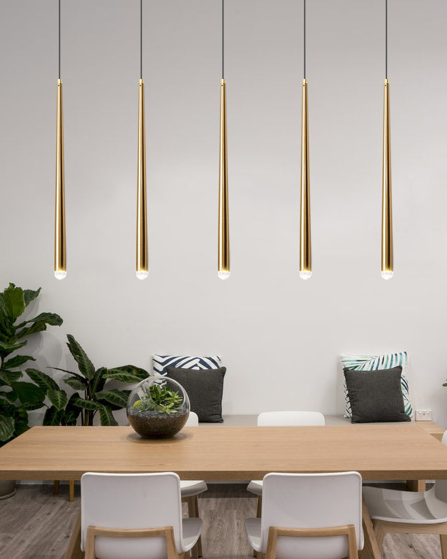 Lustre linéaire à tubes WOMO - WM2909