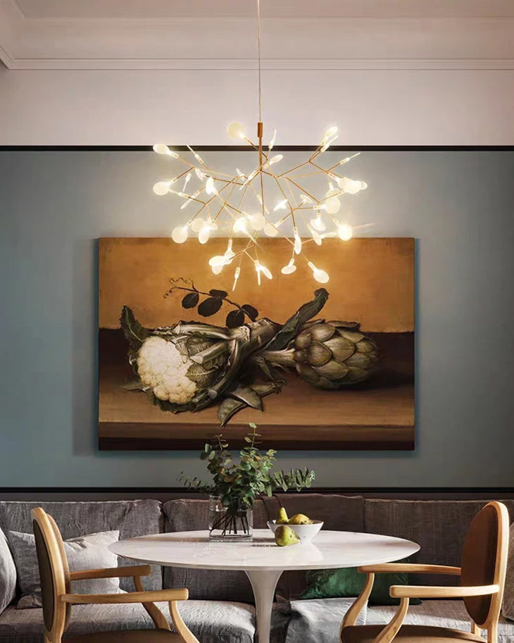 WOMO Design Kronleuchter Rund Wohnzimmer-WM2435
