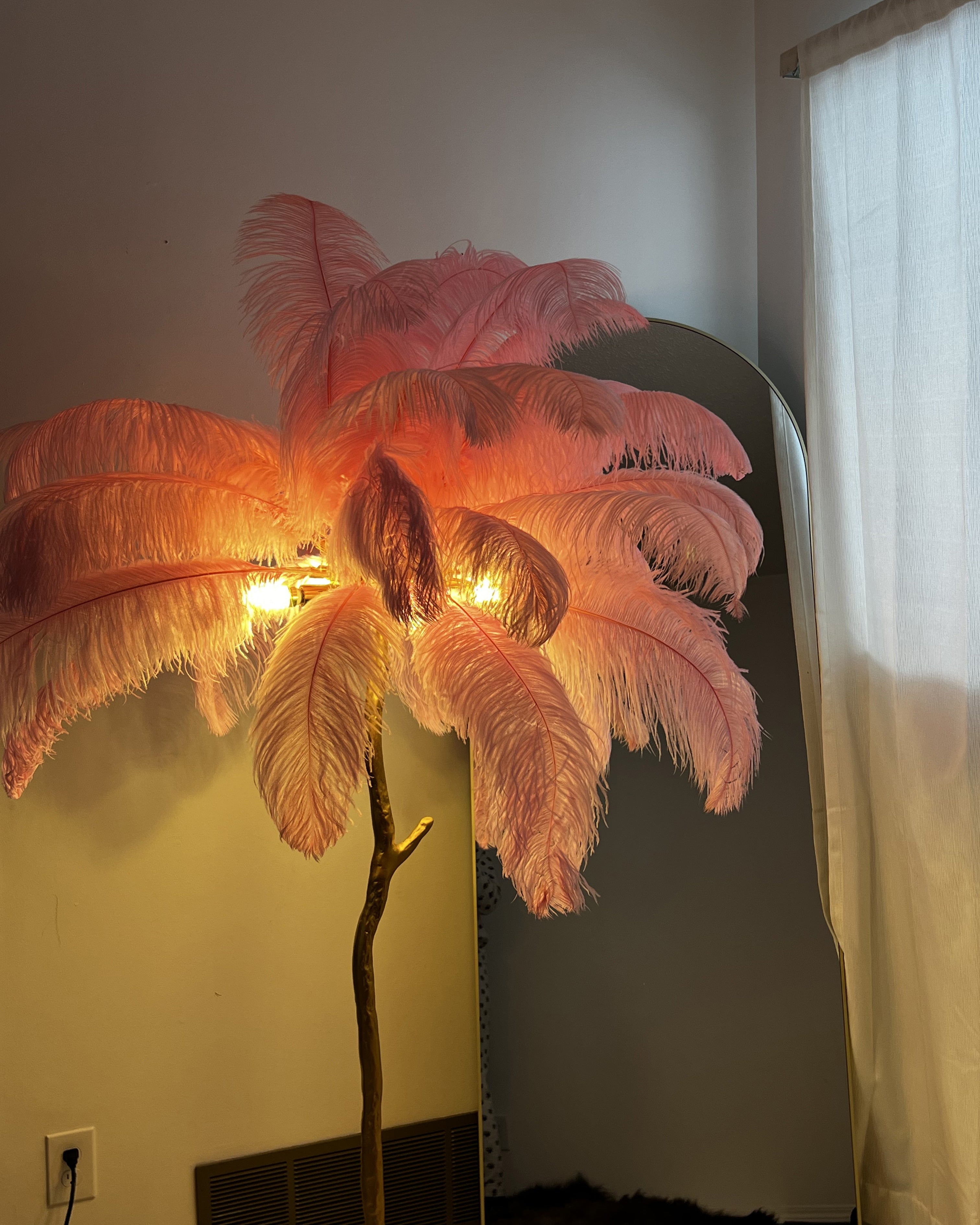 WOMO Fan Palm Floor Lamp -WM7000