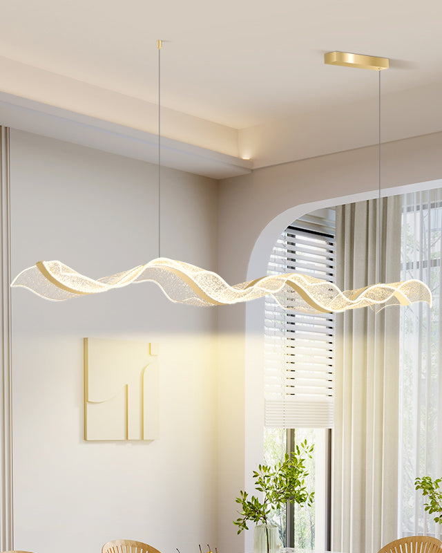 WOMO Länglicher LED Esszimmer Kronleuchter Modern-WM2596