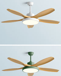 WOMO 5-Blatt-Modern-Deckenventilator-Leuchte-WM5129