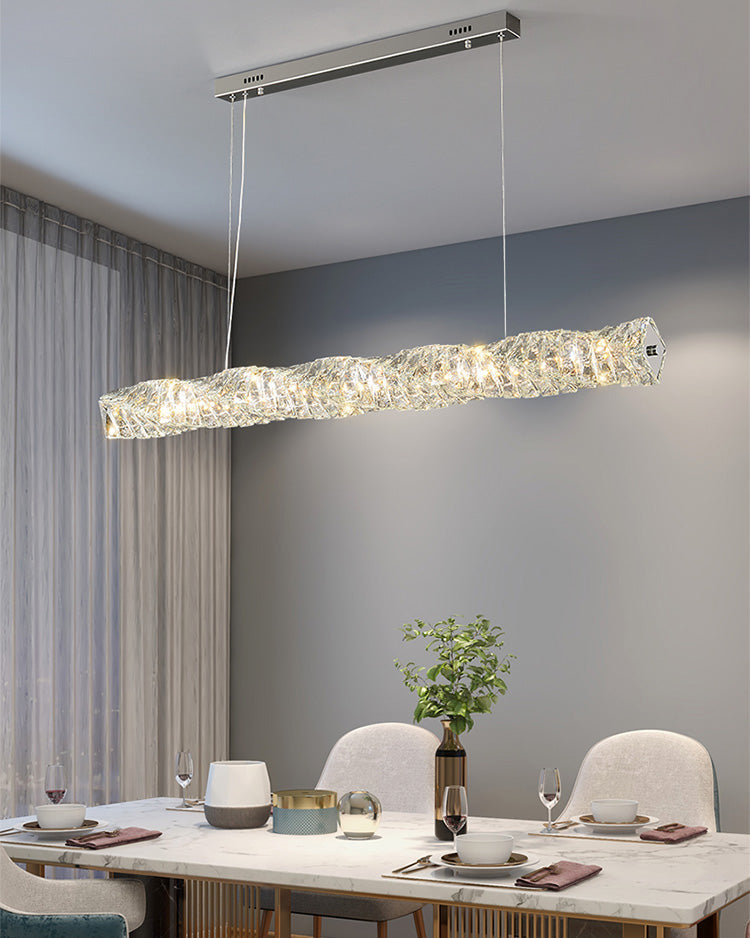 WOMO Linear Crystal Chandelier-WM2193