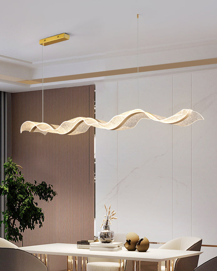 WOMO Länglicher LED Esszimmer Kronleuchter Modern-WM2596