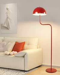 Lampadaire télescopique en verre bombé WOMO – WM7097