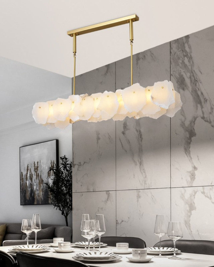 WOMO Linear Alabaster Chandelier-WM2392b