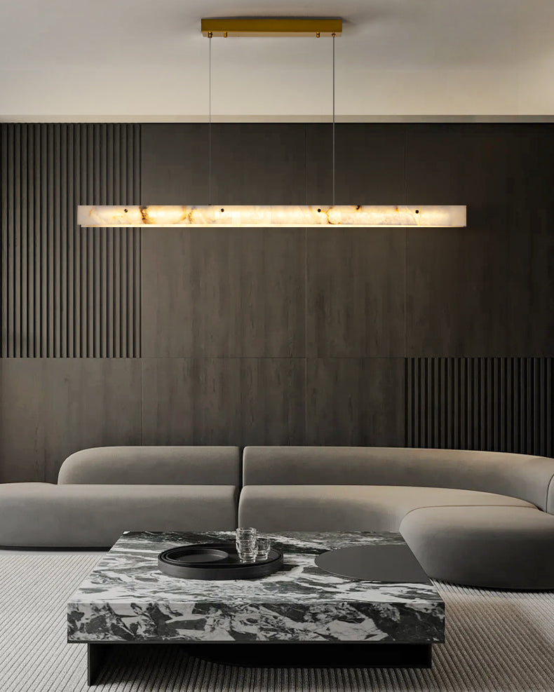 WOMO Linear Alabaster Chandelier-WM2833