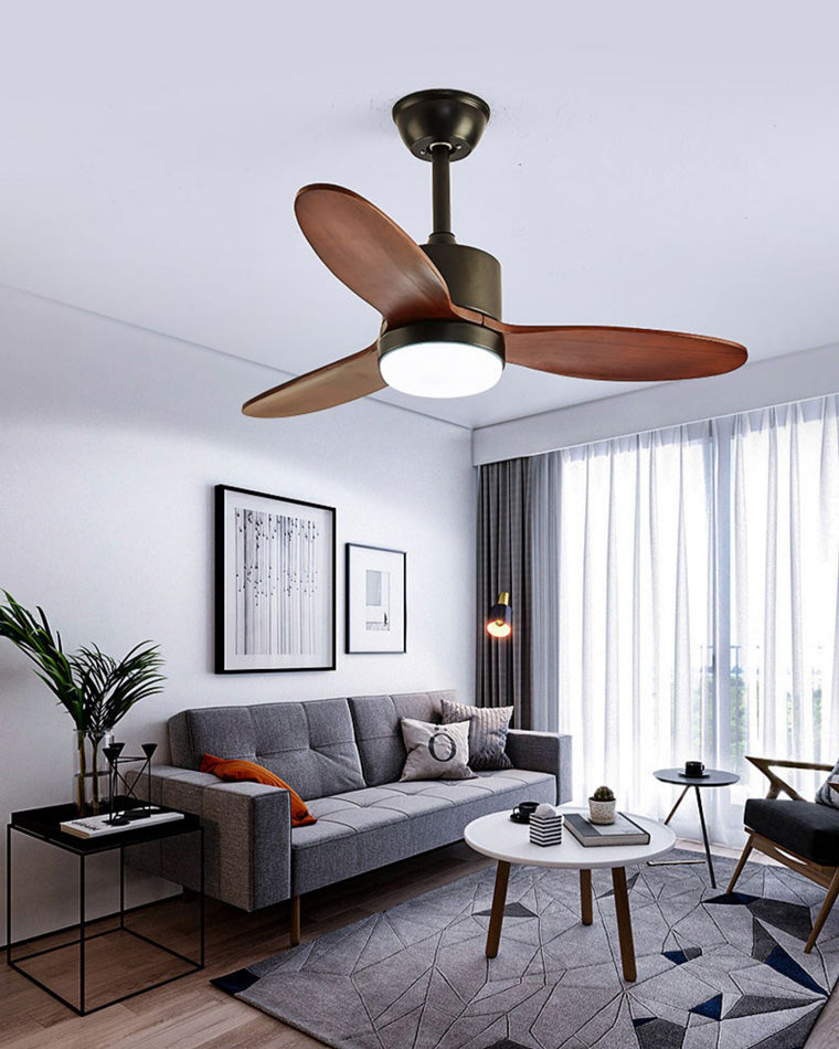 WOMO Mid Century Modern Deckenventilatorlampe-WM5043