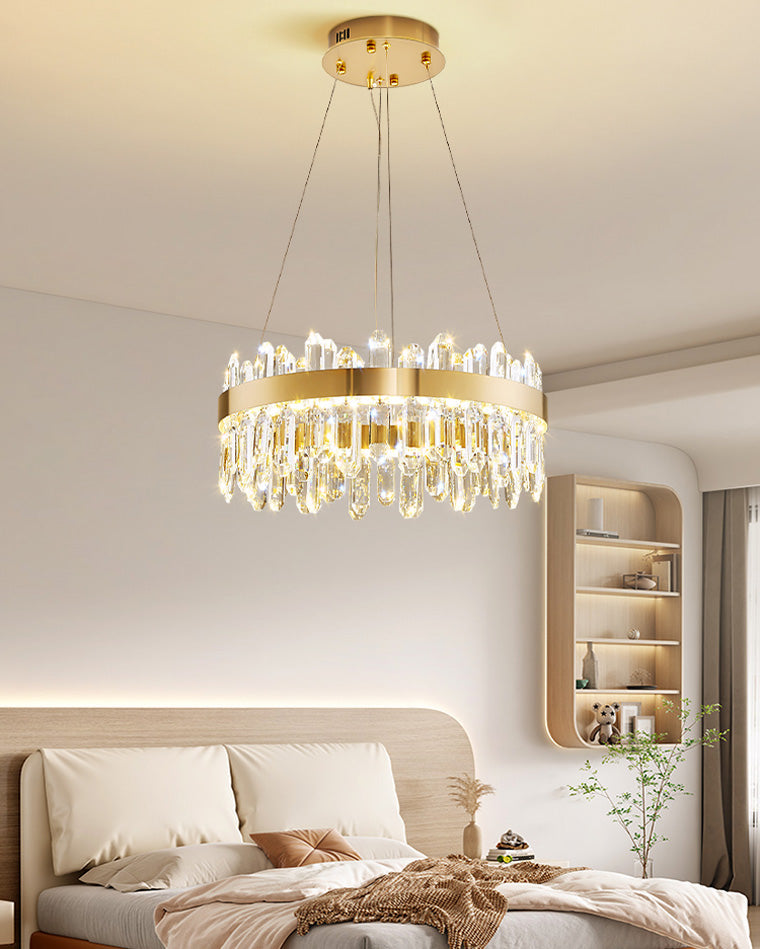 WOMO Round Crystal Chandelier-WM2488a
