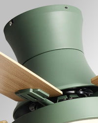 Ventilateur de plafond plat en bois WOMO-WM5014