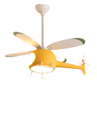 WOMO Flugzeug Kinder Deckenventilator Lampe-WM5007