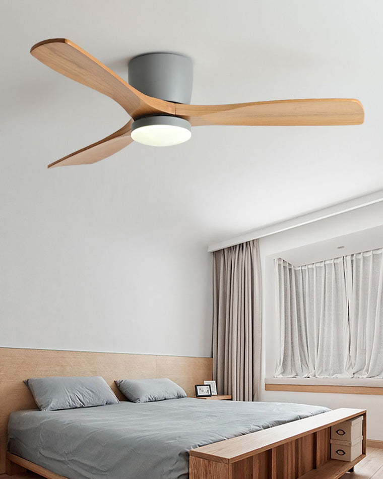 WOMO Große Flachbau-Deckenventilatorlampe-WM5052