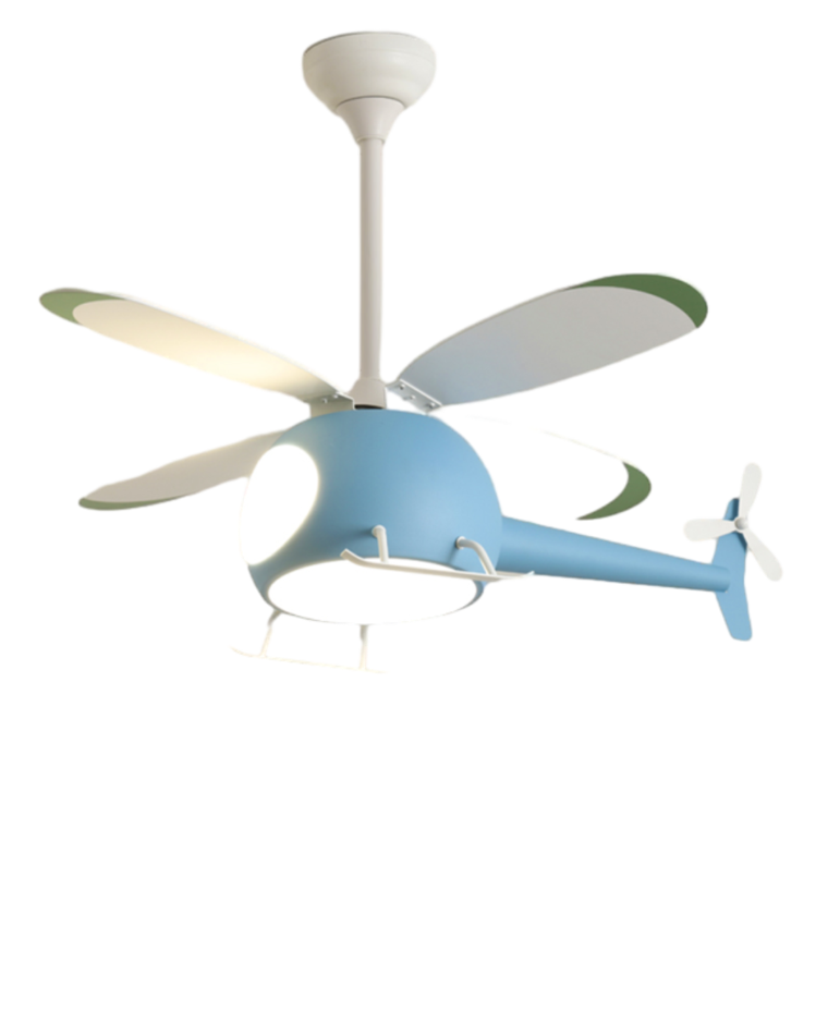 WOMO Flugzeug Kinder Deckenventilator Lampe-WM5007