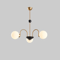 WOMO Lustre Mid-Century Boules en Verre-WM2304