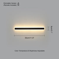 WOMO Linear Outdoor Wall Light-WM9001