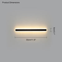 WOMO Linear Outdoor Wall Light-WM9001