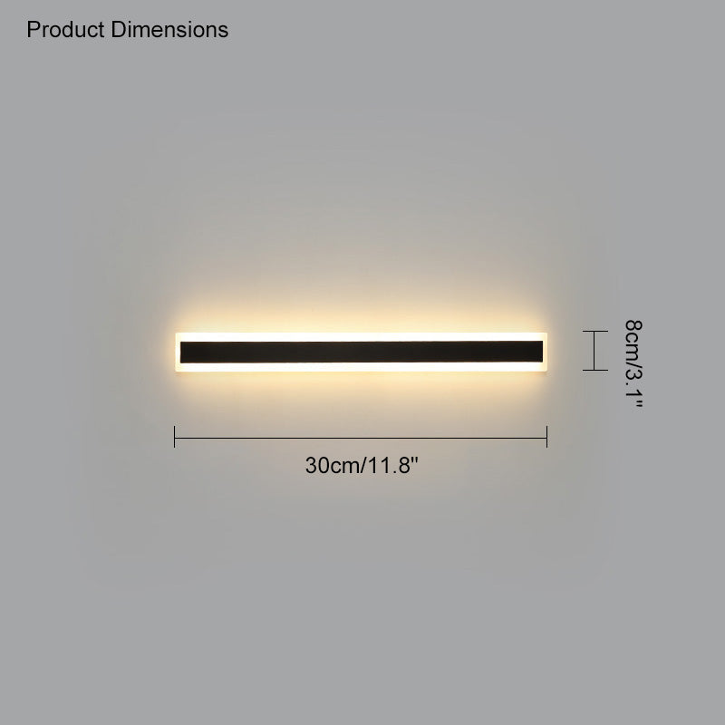 WOMO Lineare Außenwandleuchte-WM9001