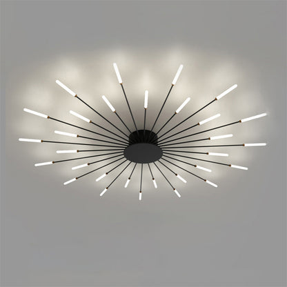 WOMO Firework Starburst Flush Mount Ceiling Light-WM1000