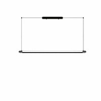 Suspension linéaire WOMO noire - WM3225